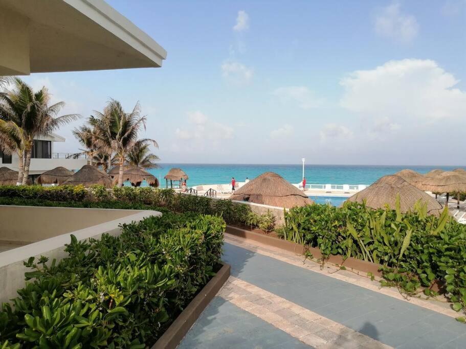 Confortable Depa En Condominio Frente Al Mar! Cancún Exteriér fotografie